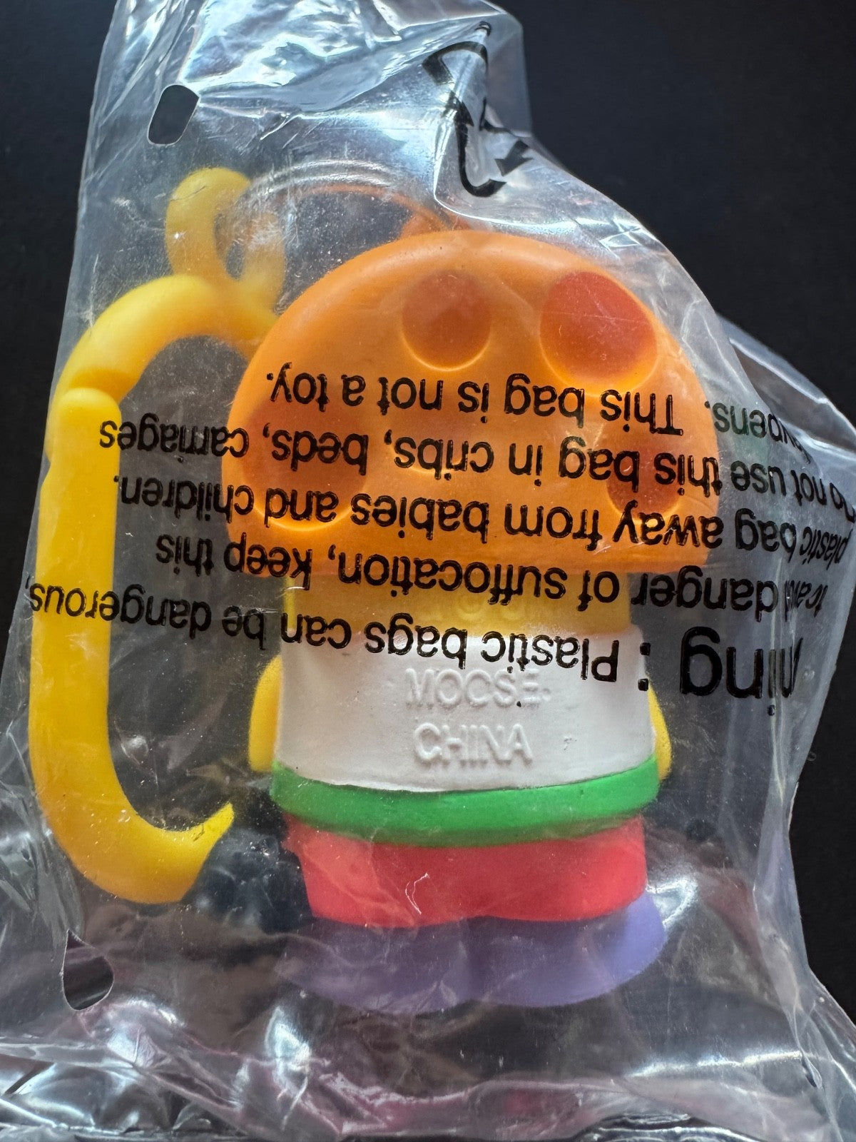 Despicable Me Minion Backpack Hanger 1-08 CHEDDAR HEAD DAVE