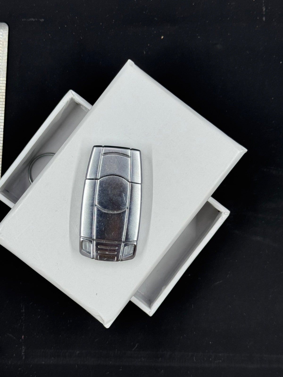 BMW Silver Metal Key Fob USB Flash Drive 2GB Keychain, Car Enthusiast **