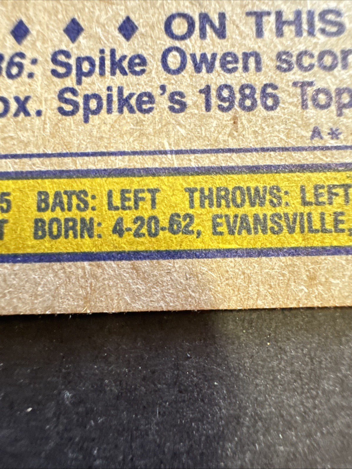 Don Mattingly #500 Error Card