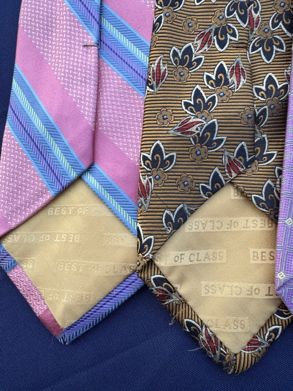 Robert Talbot Best Of Class Nordstrom Silk Neck Tie Lot Of 5