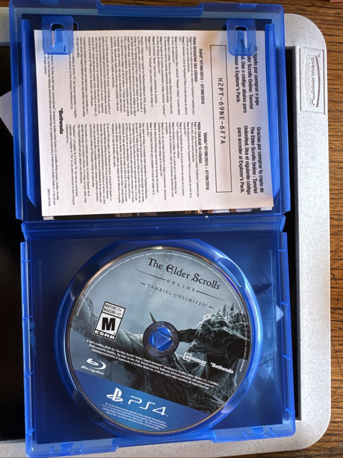 NEW The Elder Scrolls Online Tamriel Unlimited PS4 English & Spanish Sealed