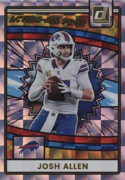 2025 Panini Donruss - Action All-Pros Josh Allen #AAP-JAL