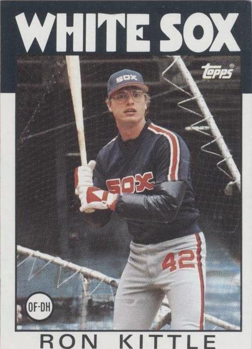 1986 Topps - Ron Kittle #574