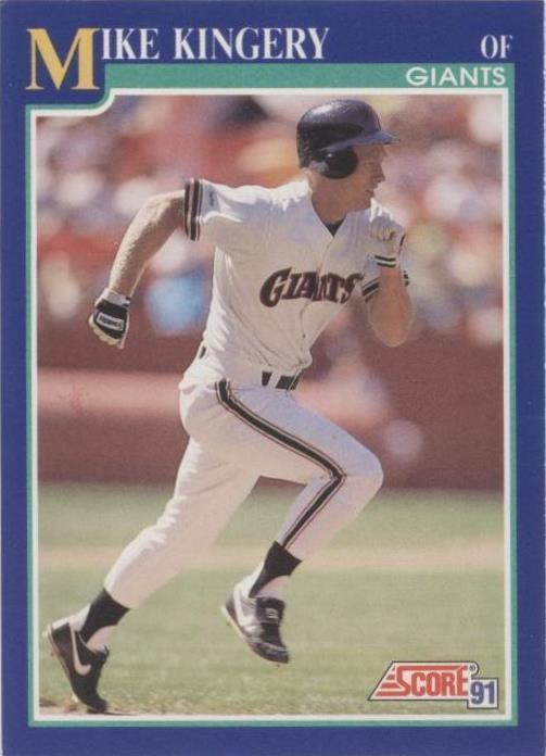 1991 Score - Mike Kingery #547