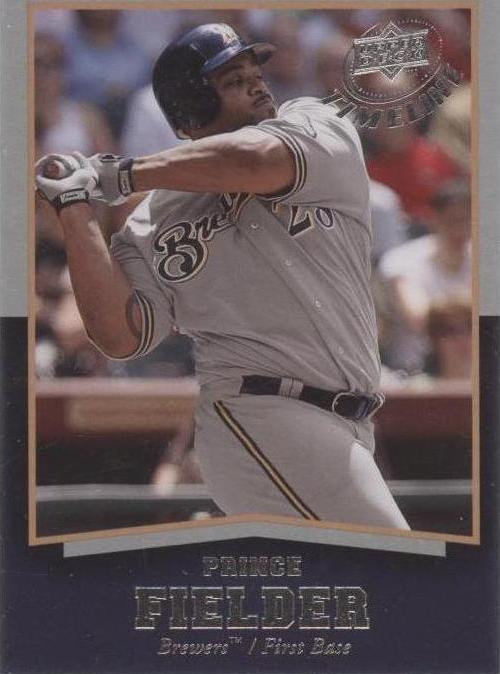 2008 Upper Deck Timeline - Prince Fielder #19