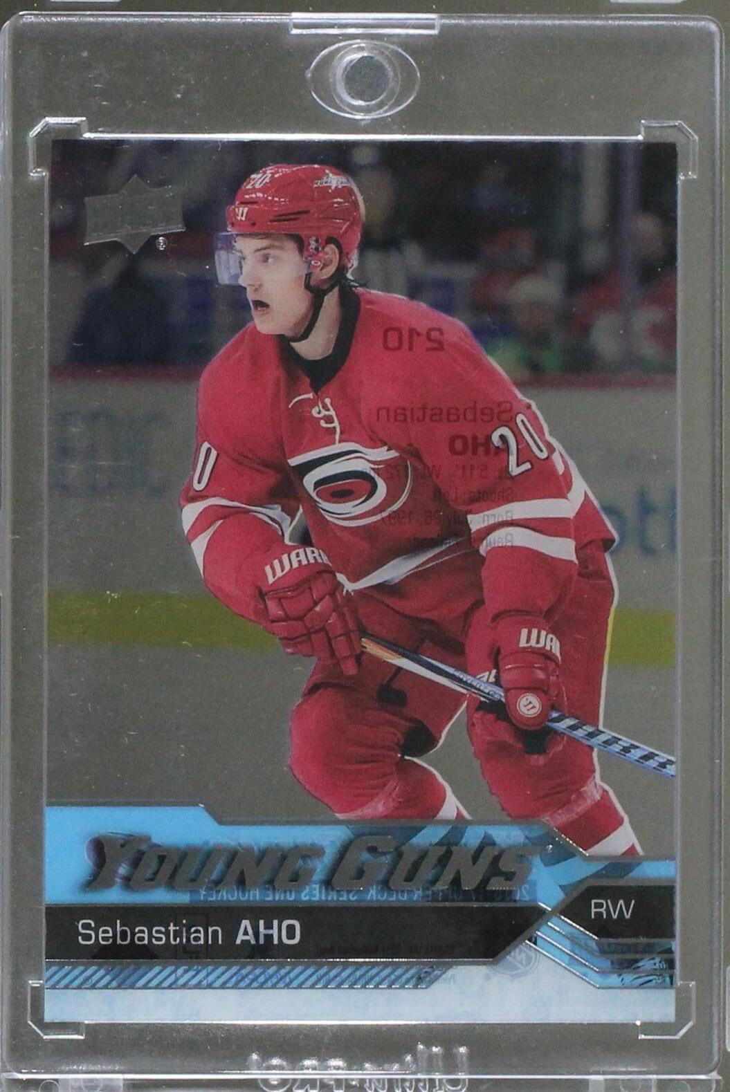 2016-17 Upper Deck - Young Guns Sebastian Aho #210 (RC)
