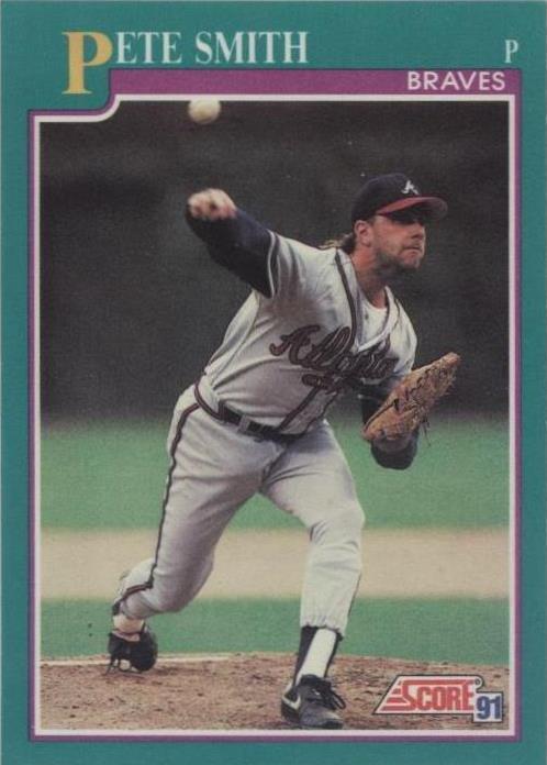 1991 Score - Pete Smith #205