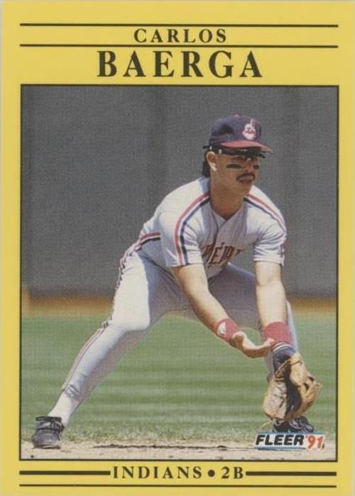 1991 Fleer - Carlos Baerga #360