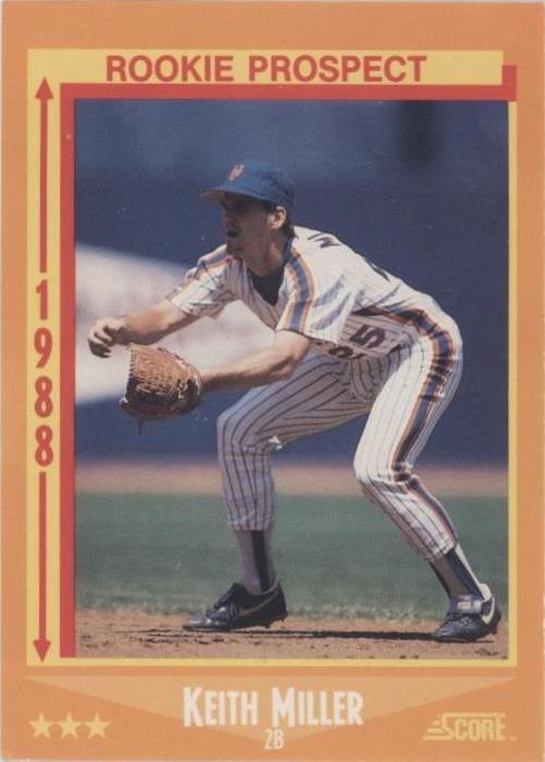 1988 Score - Keith Miller #639