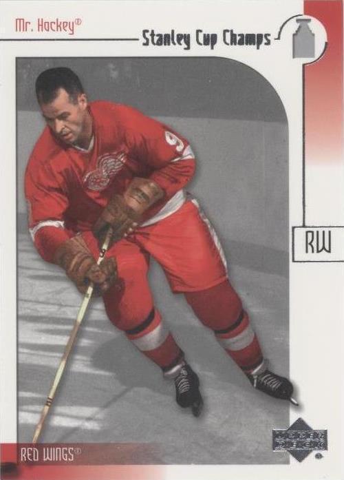 2001-02 Upper Deck Stanley Cup Champs - Gordie Howe #6
