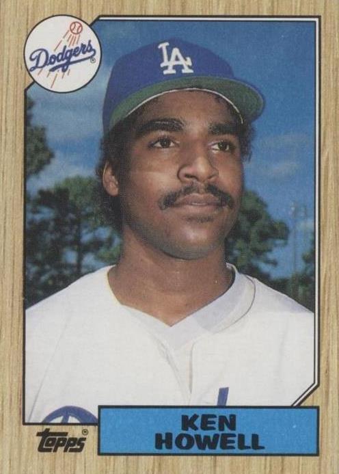 1987 Topps - Ken Howell #477