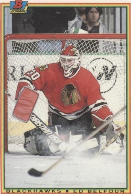 1990-91 Bowman - Ed Belfour #7 (RC)
