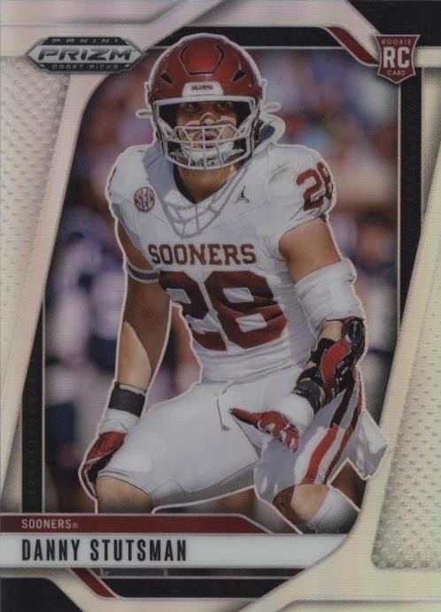 2025 Panini Prizm Draft Picks - Danny Stutsman #86 Silver Prizm (RC)