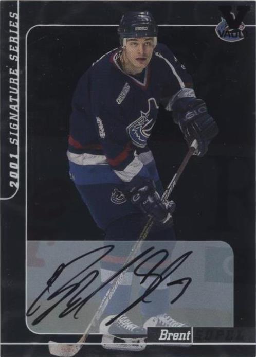 2000-01 In the Game Be A Player Signature Series - Autographs Brent Sopel #15...