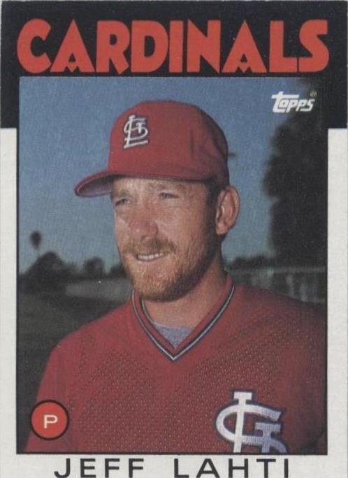 1986 Topps - Jeff Lahti #33