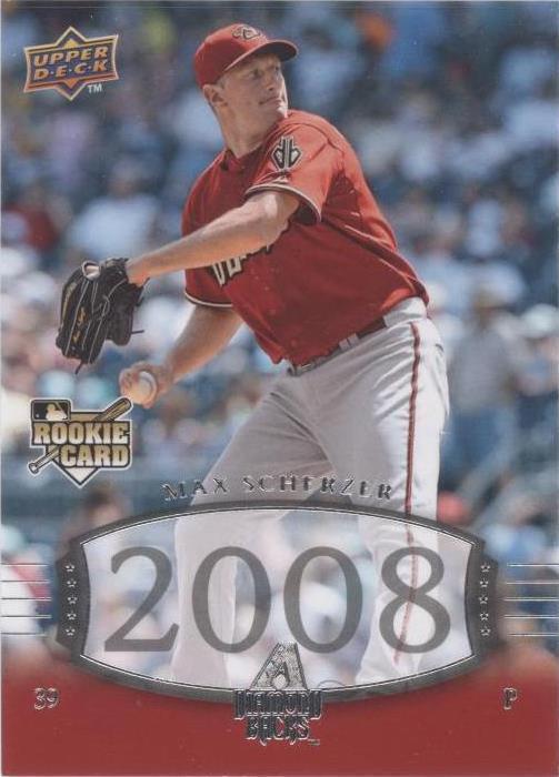 2008 Upper Deck Timeline - Max Scherzer #213 (RC)
