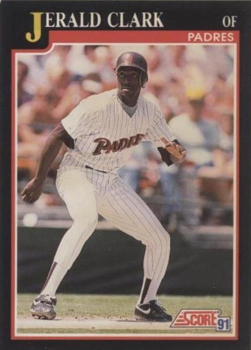 1991 Score - Jerald Clark #242