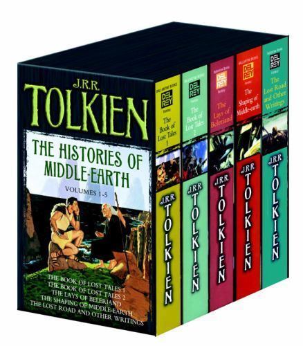 The Histories of Middle Earth Volumes 1-5 by J R R Tolkien