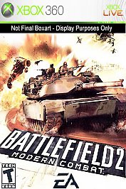 Battlefield 2: Modern Combat (Microsoft Xbox 360, 2006) No Manual