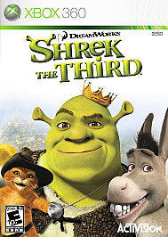 Shrek the Third (Microsoft Xbox 360, 2007) No Manual