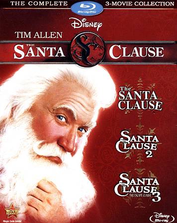 THE SANTA CLAUS: COMPLETE 3-MOVIE COLLECTION (BLU-RAY 3-DISC SET) - NEW SEALED