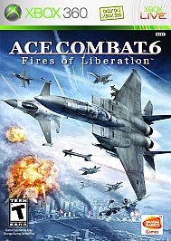 Ace Combat 6: Fires of Liberation (Microsoft Xbox 360, 2007) With Manual