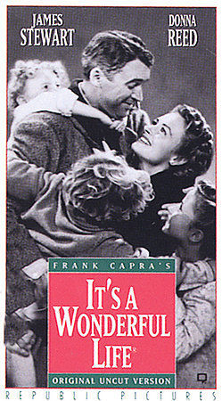 Its a Wonderful Life (VHS, 1993, Uncut Slipsleeve)