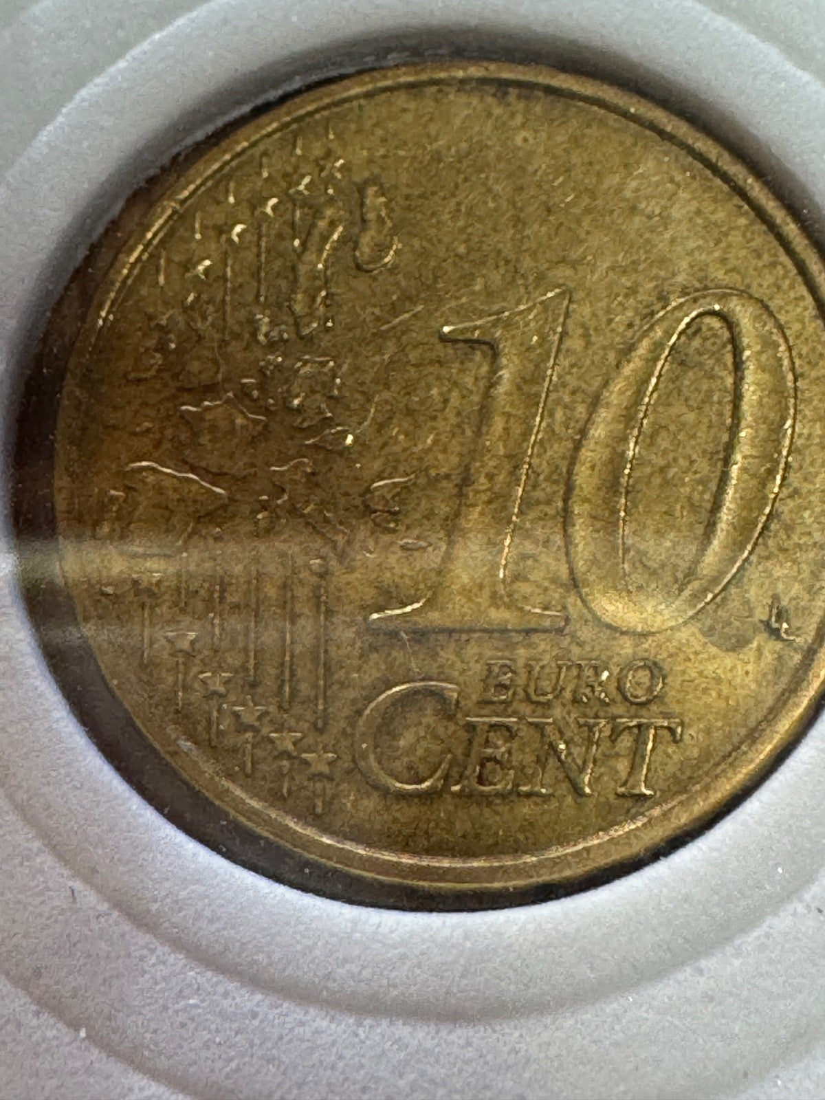 RARE 10 Cent France 1999, Rare Euro Cent Coin, The Sower, Vintage Collectible.