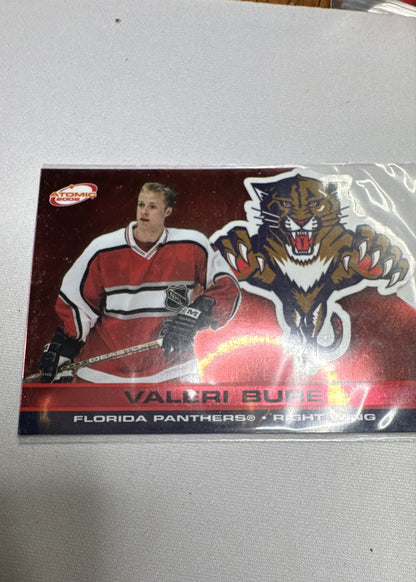 2001-02 Pacific Atomic - Valeri Bure #45 Red 040/290 Clear Cut