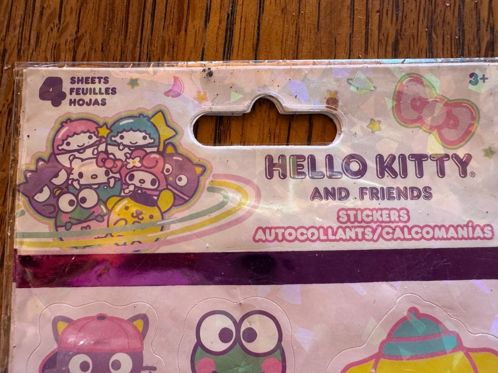 3 packs - BRAND NEW Sanrio Hello Kitty Stickers (Graffiti)