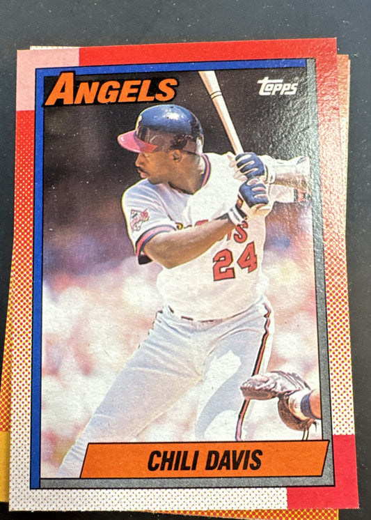 1990 Topps - Chili Davis #765