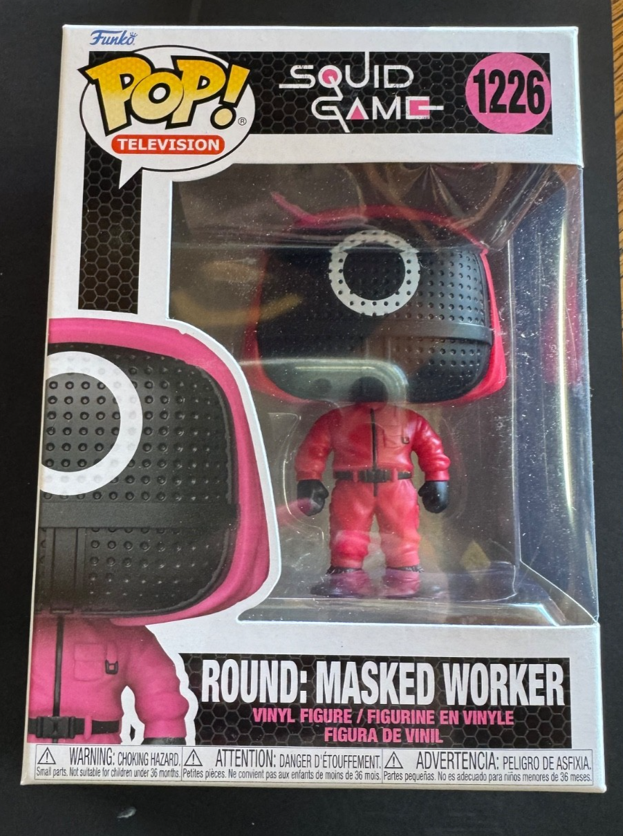 Funko Pop! Vinyl: Round: Masked Worker #1226 Squid Game Figure