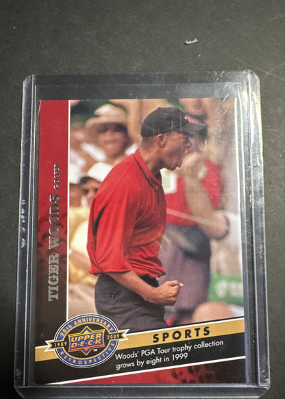 2009 Upper Deck 20th Anniversary Retrospective - Sports Tiger Woods #1253