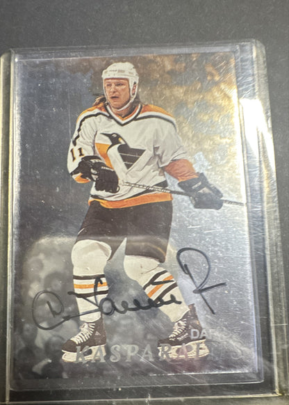 1998-99 In the Game Be A Player - Darius Kasparaitis #113 Silver Autographs (AU)
