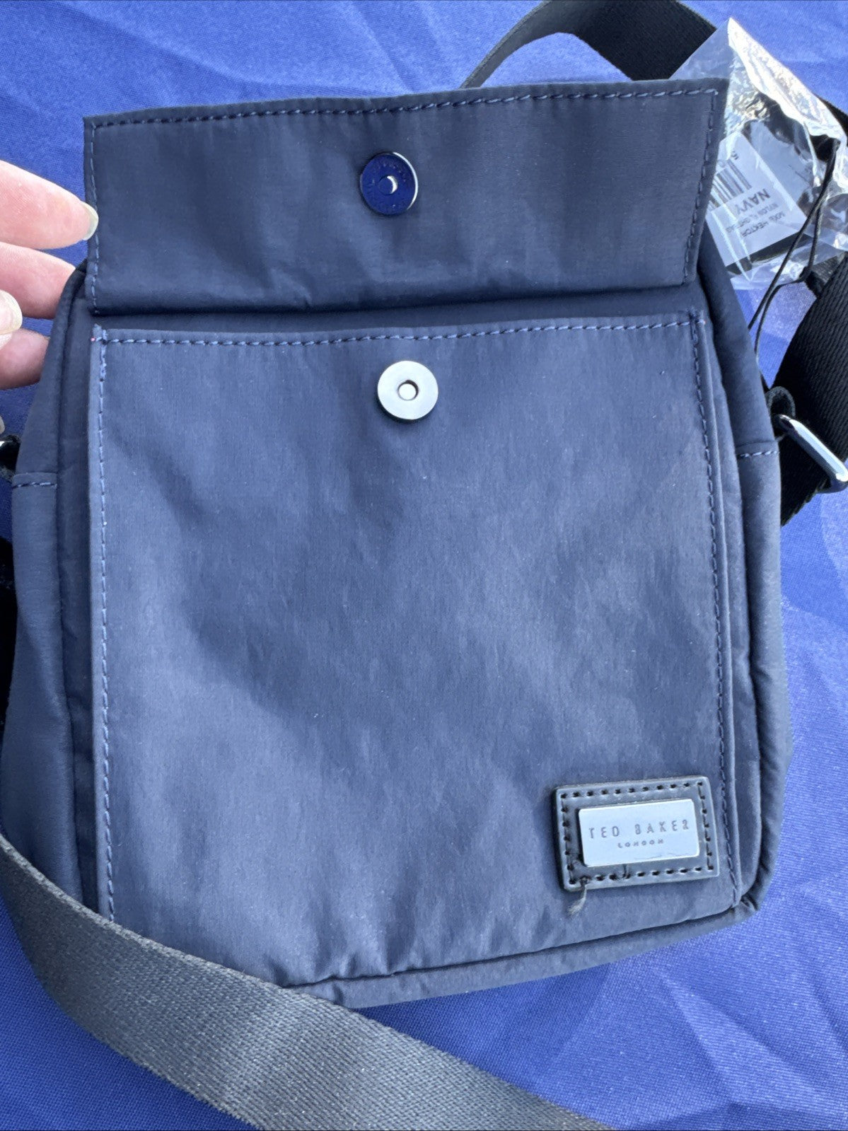 Great Gift  Or Travel~ TED BAKER Mini Flight Bag in Black  MSRP$99