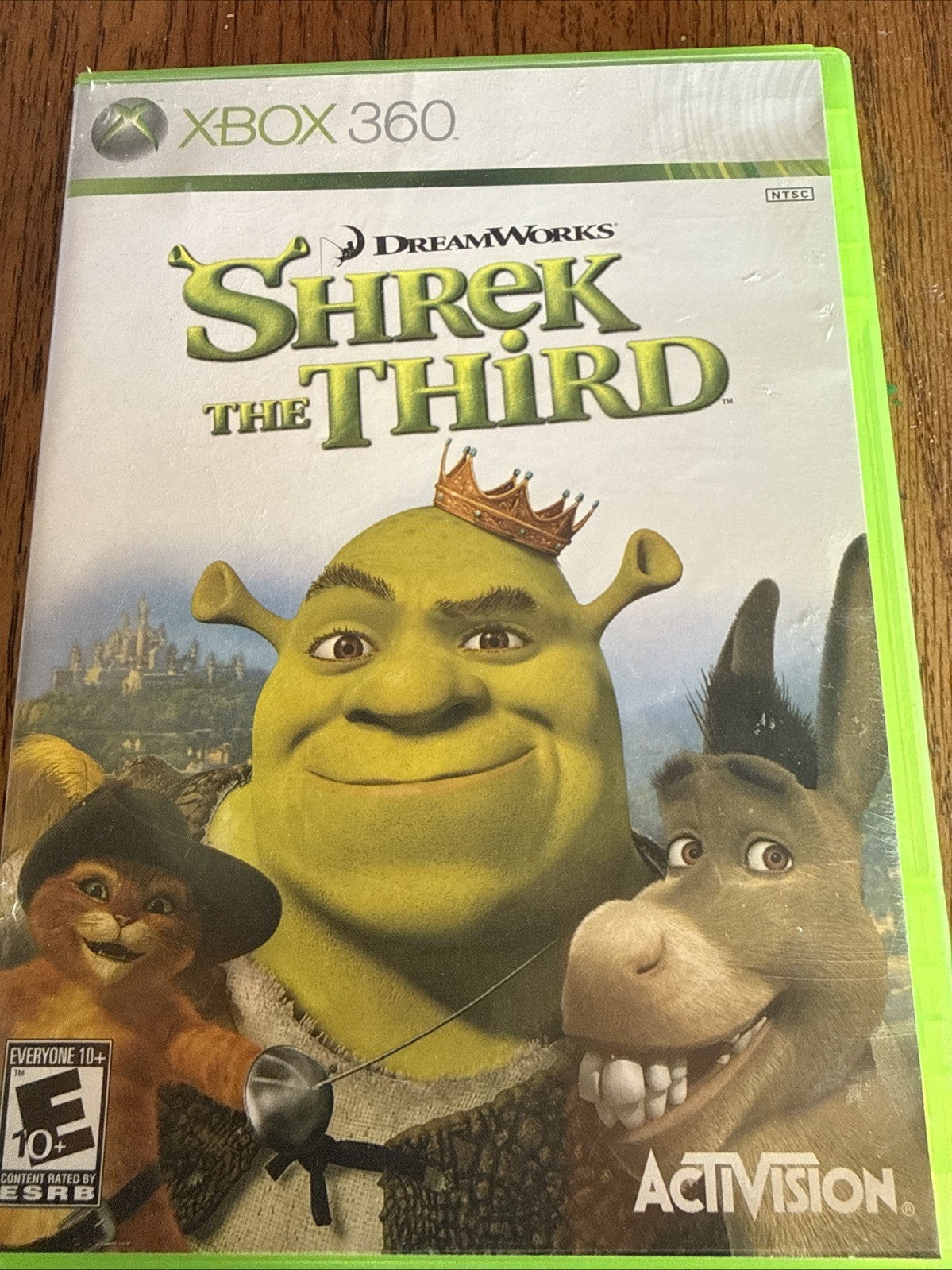Shrek the Third (Microsoft Xbox 360, 2007) No Manual