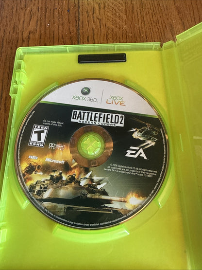 Battlefield 2: Modern Combat (Microsoft Xbox 360, 2006) No Manual