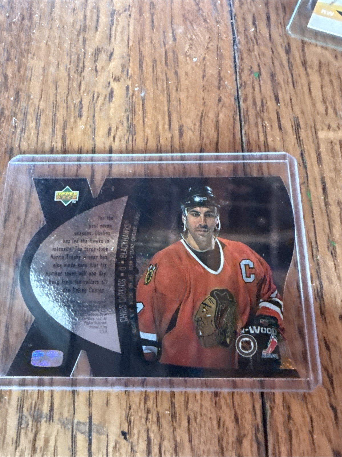 1997-98 SPx - Chris Chelios #9 Steel