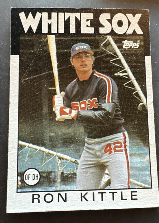 1986 Topps - Ron Kittle #574