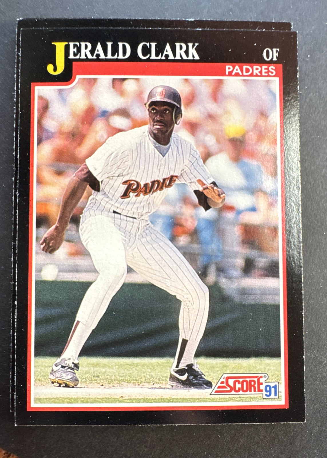 1991 Score - Jerald Clark #242