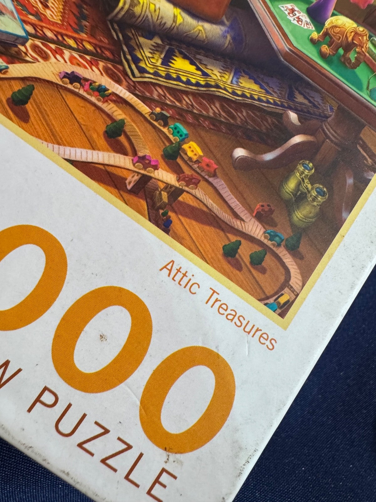 1000 Piece Puzzle – Attic Treasures – Master Pieces EZ Grip - NEW