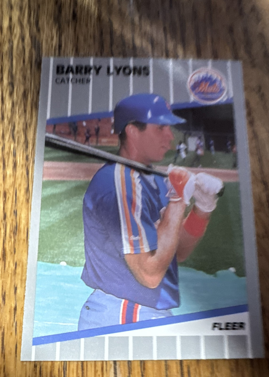 1989 Fleer Update - Barry Lyons #U-101