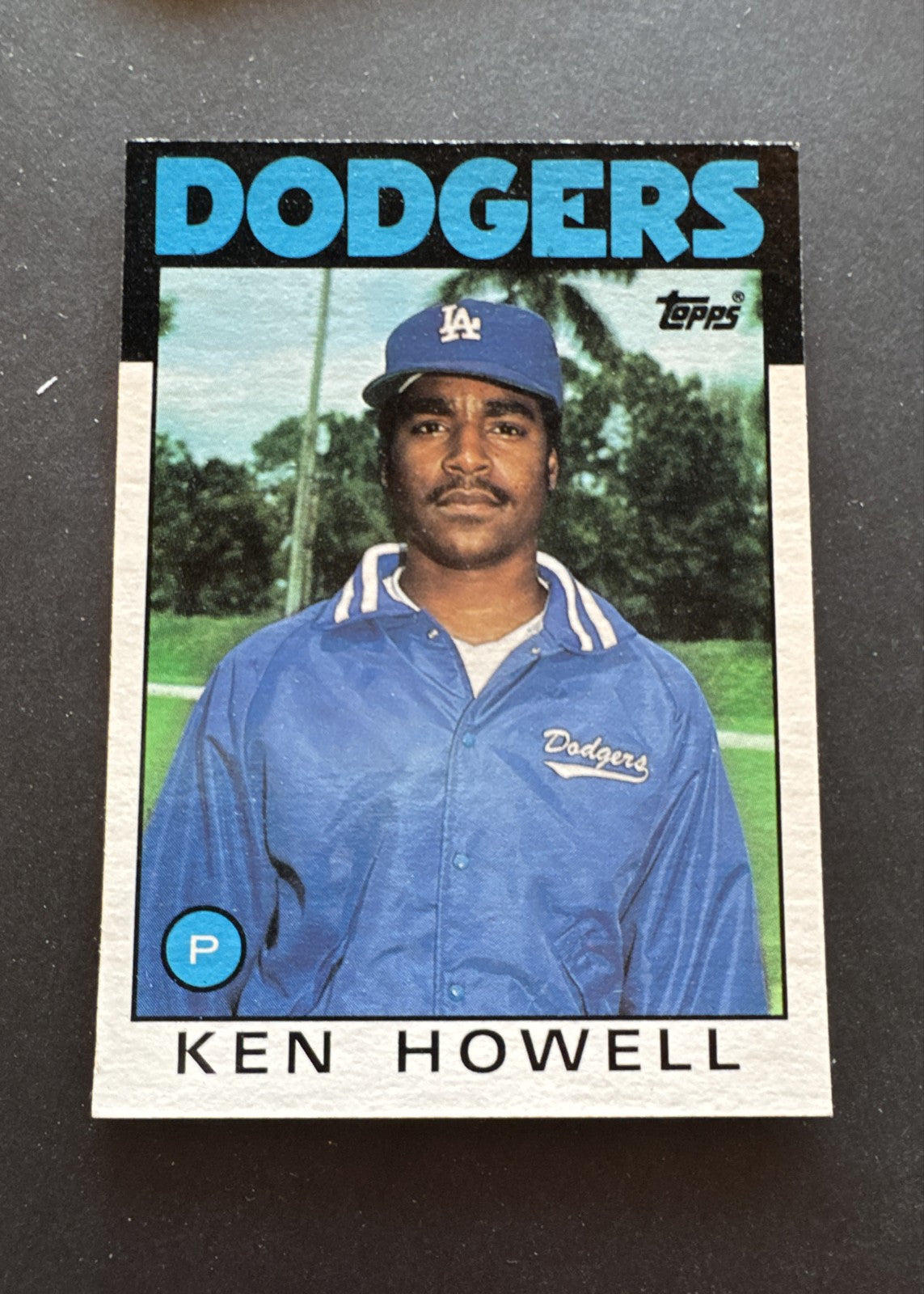 1986 Topps - Ken Howell #654