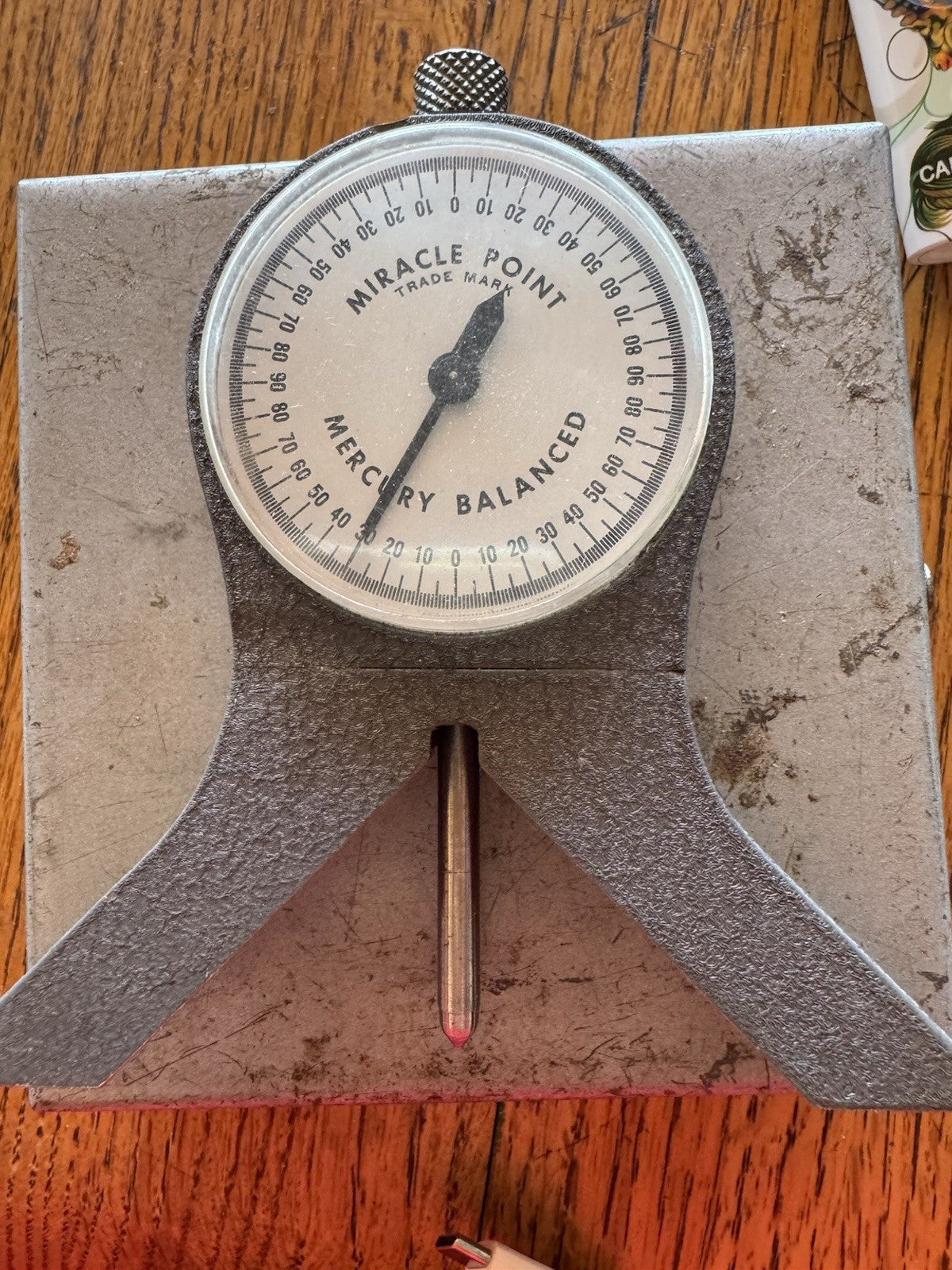 Vintage Miracle Point Indicator Protractor - Model 10