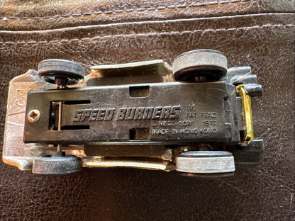 Vintage 1977 MEGO Speed Burners Gold Car