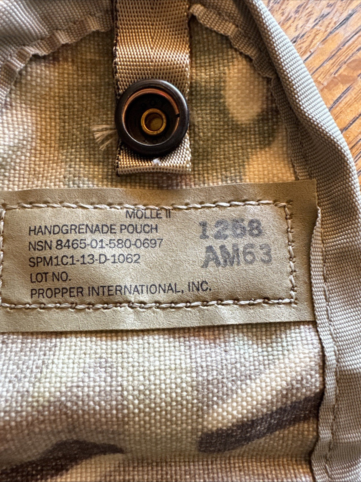 USGI OCP Multicam Molle II Hand Grenade Pouch