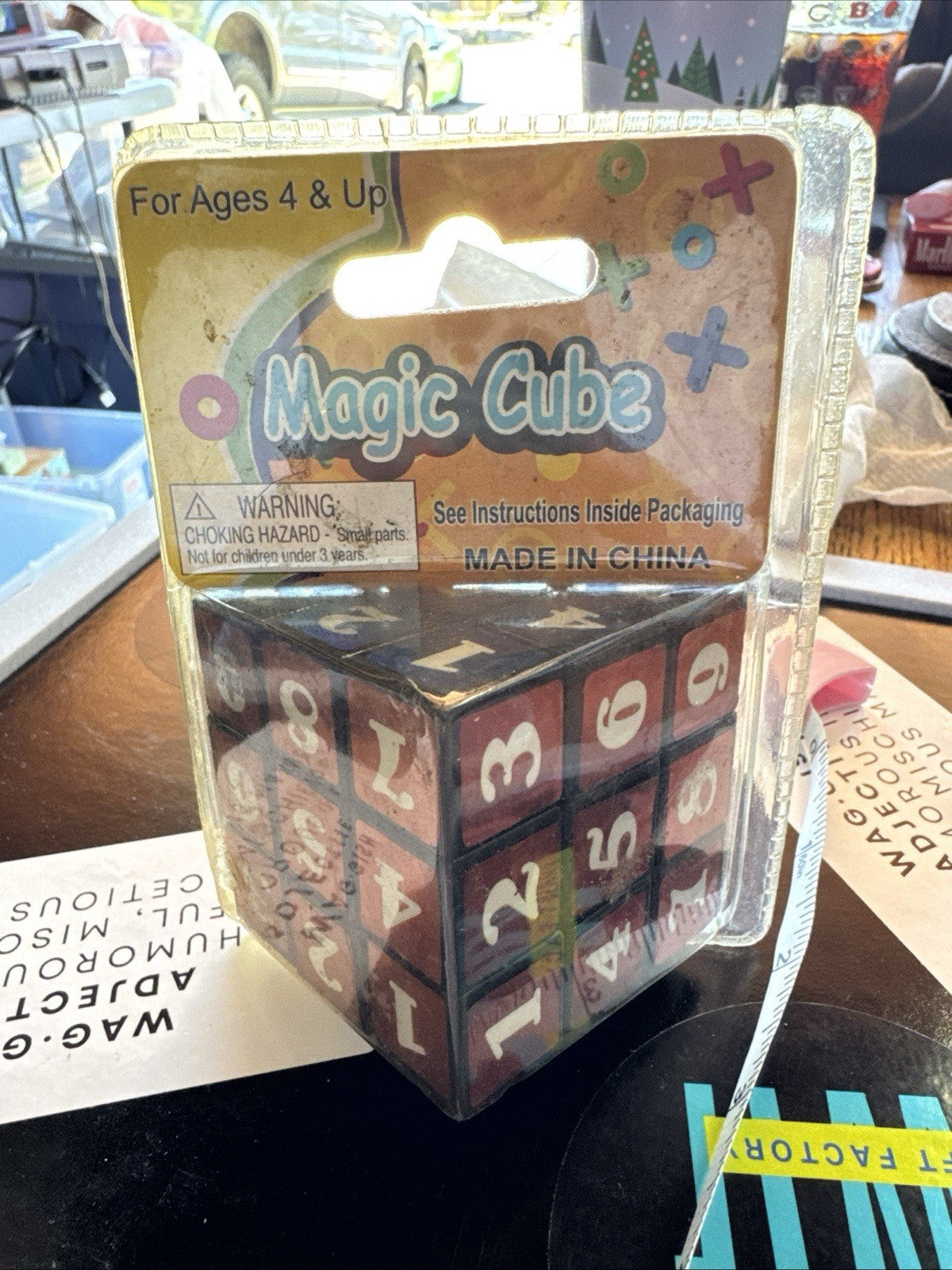 Magic Cube For Ages 4 And Up 