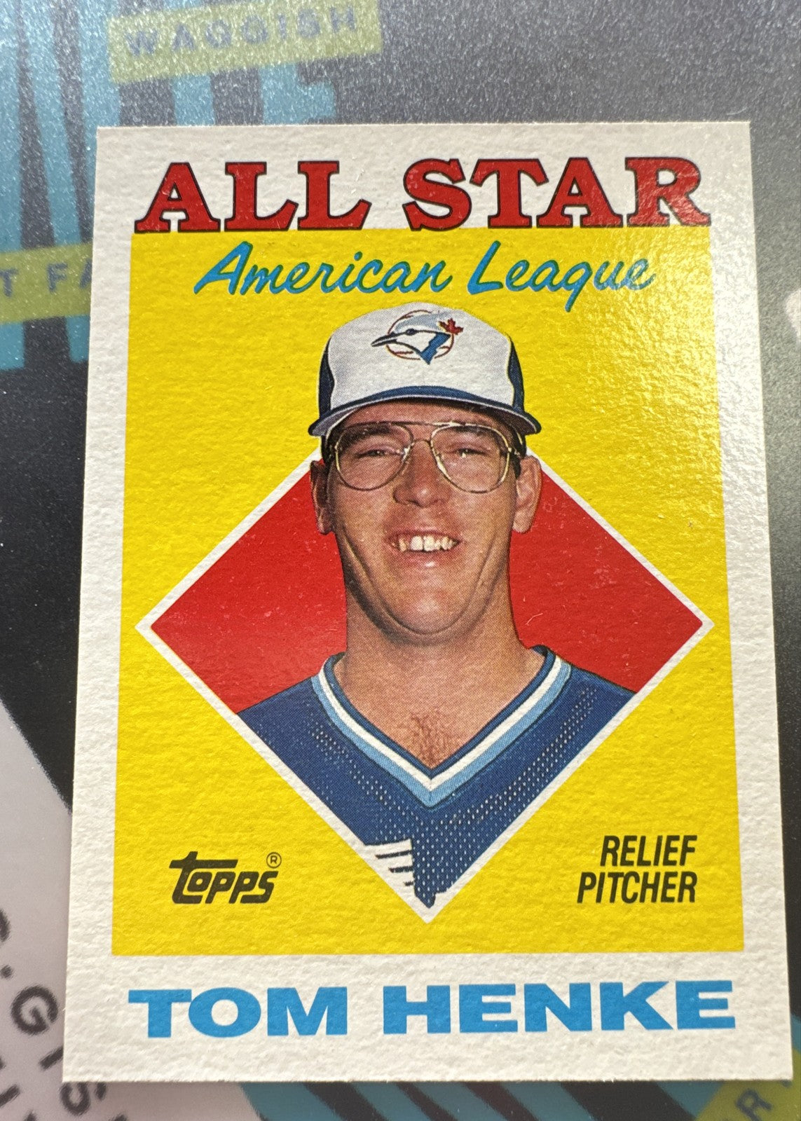 1988 Topps - All-Star Tom Henke #396
