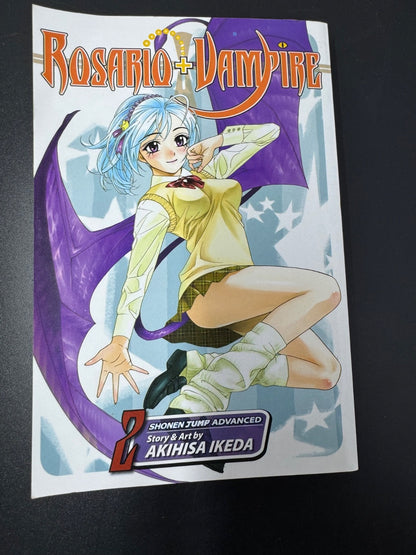 Rosario+Vampire Manga Set Volumes 1-6 English