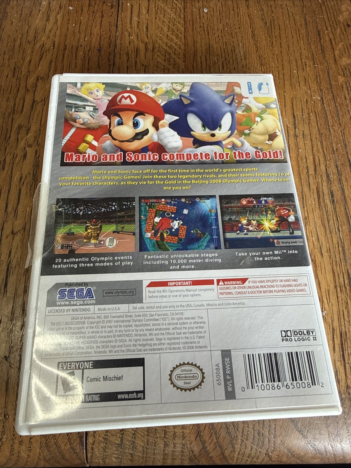 Mario & Sonic at the Olympic Winter Games (Wii, 2009)